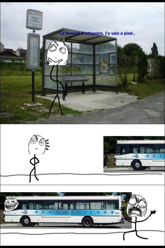 Troll lvl bus... - meme