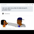 Chris brown? More like stupid brown