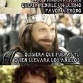 Frodo es un travieso