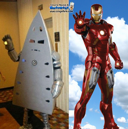 Iron man = hombre plancha - meme