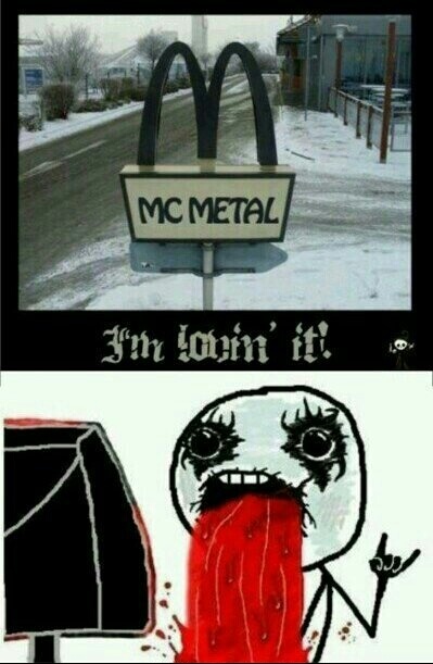 Mc Metal /,,/ - meme