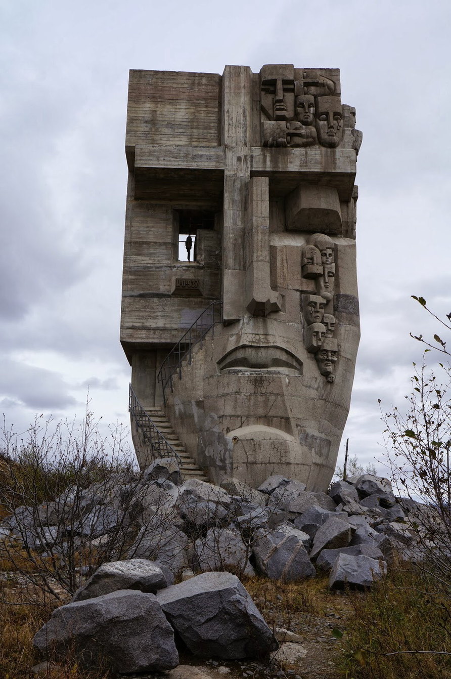 The Mask Of Sorrow in Magadan, Russia - meme