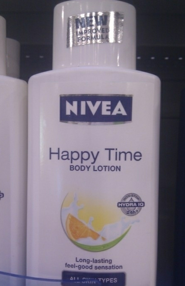 "Happy Time" lotion - meme