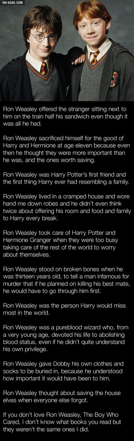 Ron is love, Ron is life - meme