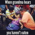 Grandma plz... Feed me your kitty cat( If you know what I mean)