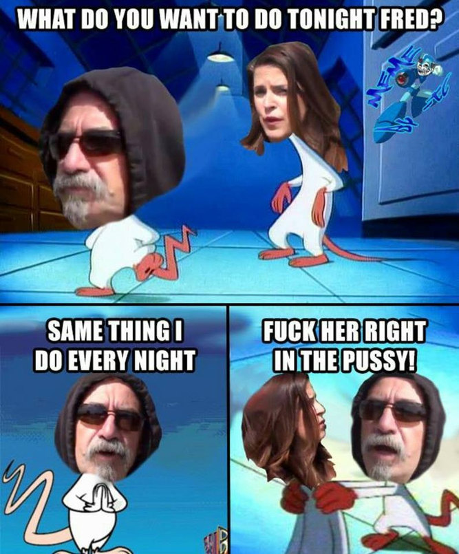 Fuck her right in the pussy! - meme