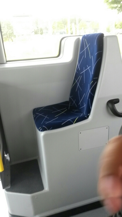 Forever alone seat in swedish bus - meme