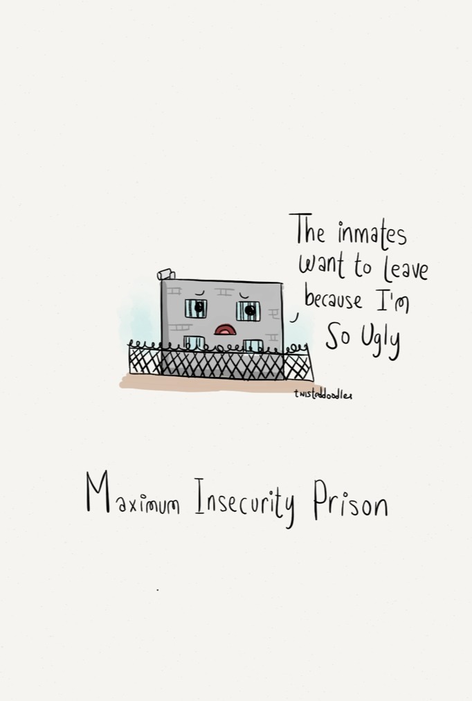 maximun security jail - meme