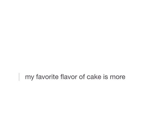 I love cake - meme