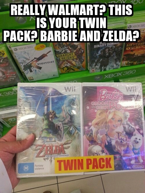 Walmart "twin" pack - meme