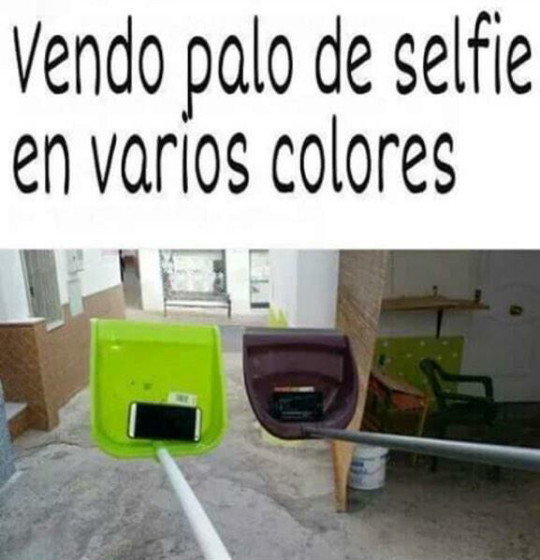 Palo de selfie - meme