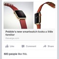 Pebble smart watch