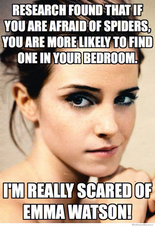 Emma Watson is indeed a very sexy woman - meme
