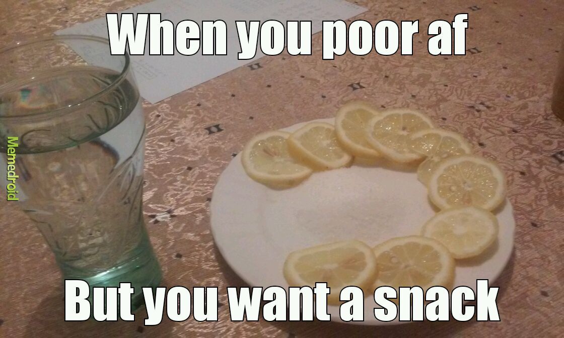 Lemons and sugar! - meme