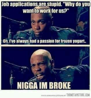 Job applications - meme