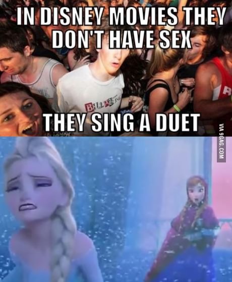 Disney dont have sex! - meme