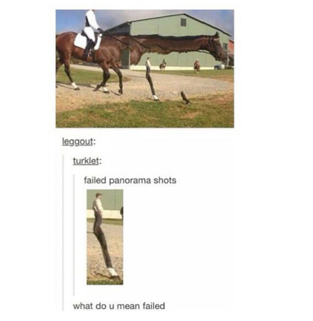 Horse-Leg Man - meme