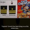 he is not no captain he is a commander