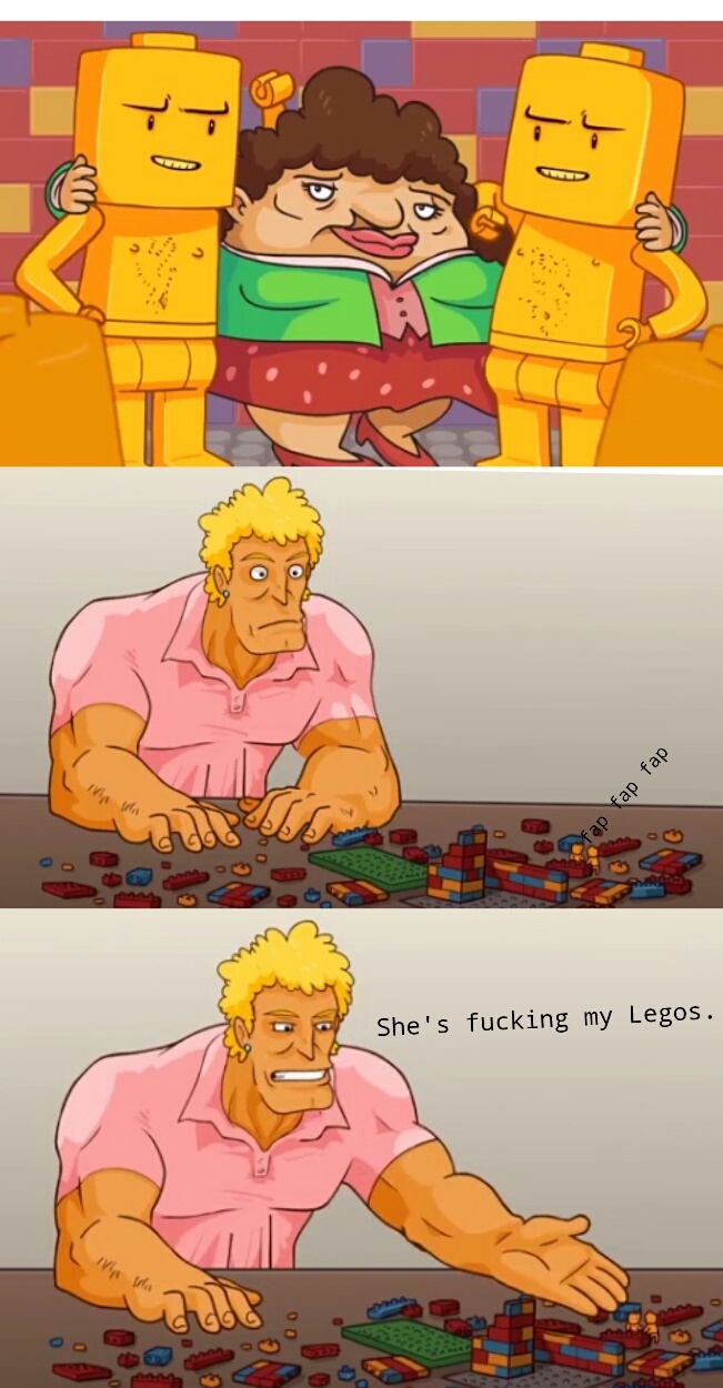 Hookin up wit legos, huh? - meme