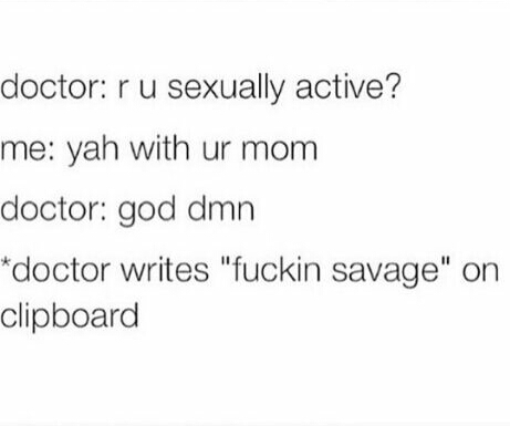 How savage are you? - meme
