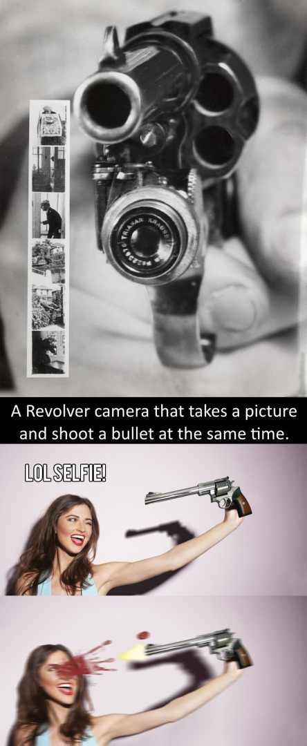 best way to eliminate selfies - meme