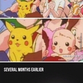 Ash aprende a pikachu :v