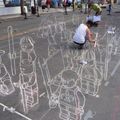 Chalk art