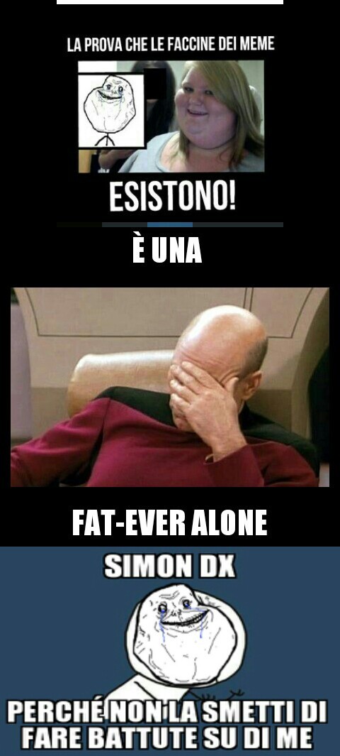 O una forever fat-one - meme