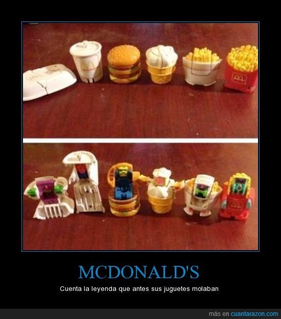 McDonald's antes molabas - meme
