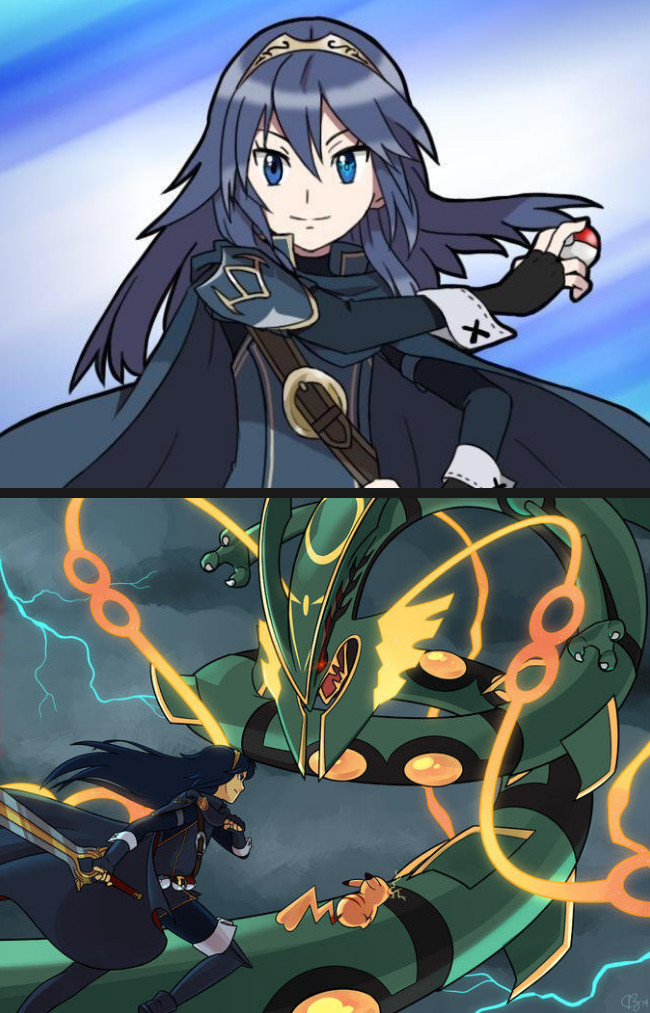 Pkmn Trainer Lucina wants to fight! - meme