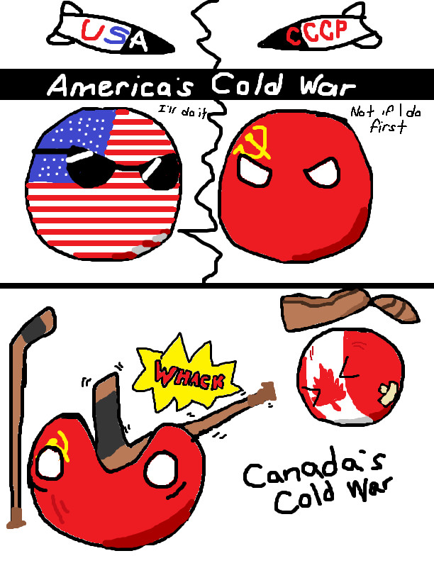 Canada's cold war - meme
