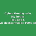 Your own Cyber Monday Sale!