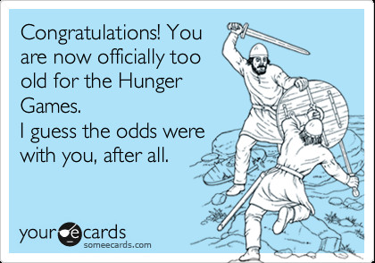 hunger games meme may the odds be ever in your favor