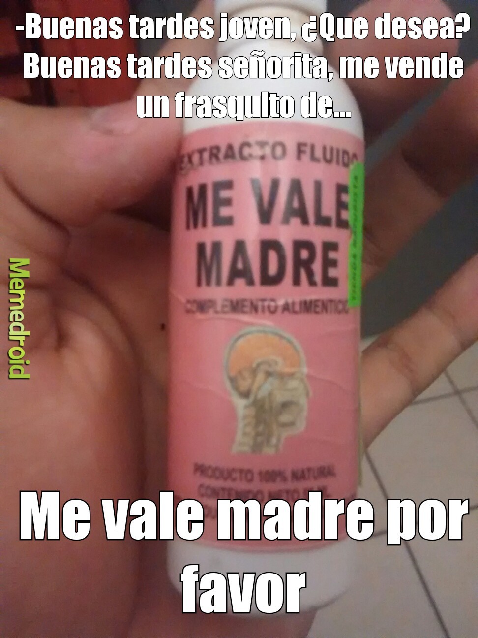 Me vale madres doctor - meme