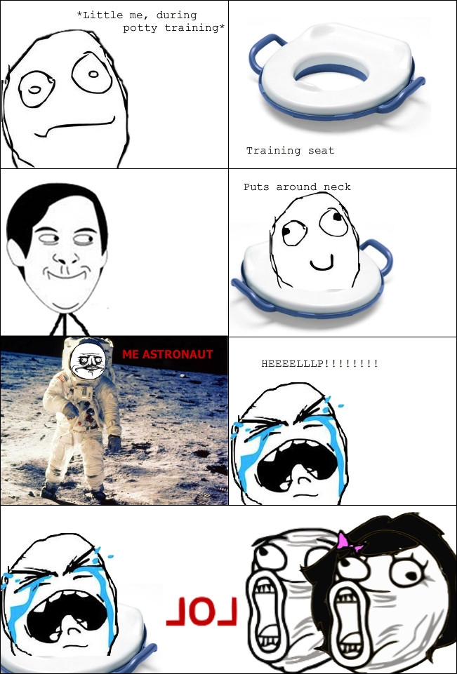 Young Neil Armstrong - meme
