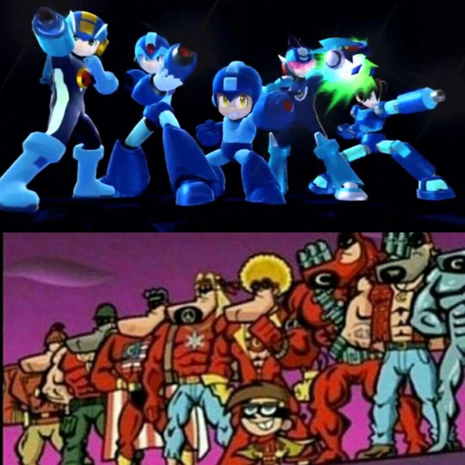 Megaman's final smash be like - meme