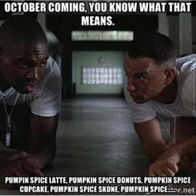 Fuck pumpkin spice - meme