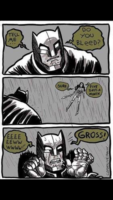 Batman v wonder woman - meme