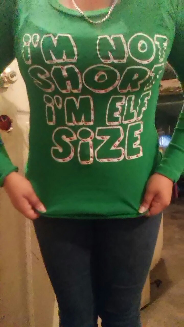 Mom got me this new shirt, I am 5'1 - meme