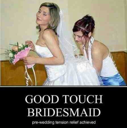 The brides face though - meme