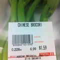 Do you wan some chinese brocori?