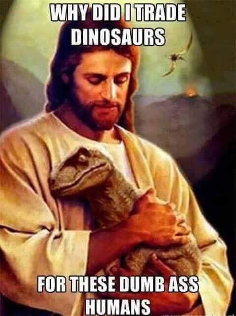 No dinosaur - meme
