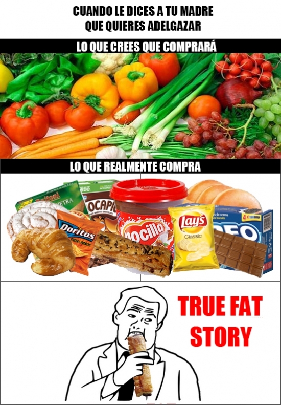 True fat story - meme