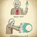 Einstein's formula for creating super energy