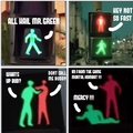 Traffic light fight