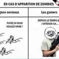 Moi gamer, zombie mort