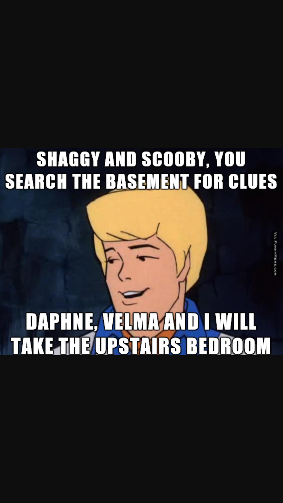 Fred trynna mess up my child hood - meme