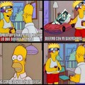 Homer es todo un loquillo