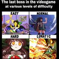 Who is the hardest boss from videogame you played ?? =)