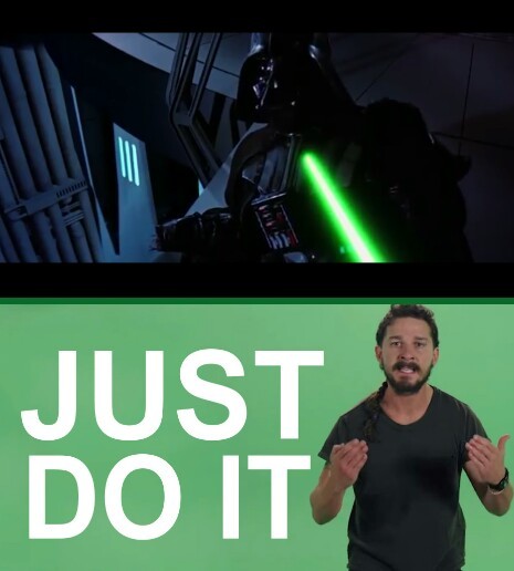 Noooooo. Luke, don't kill Lord Vader. - meme